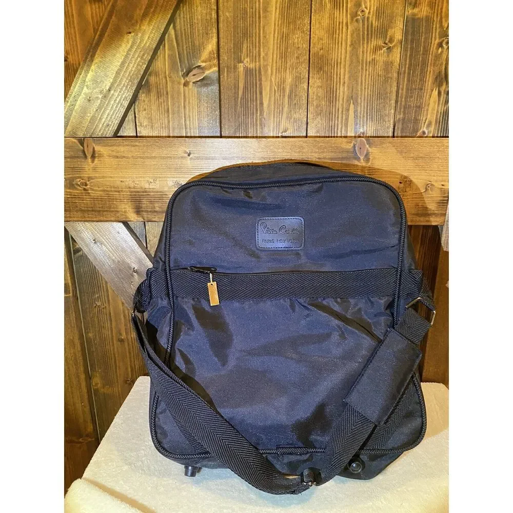 Pierre Cardin Mens Travel Bag, Black‎